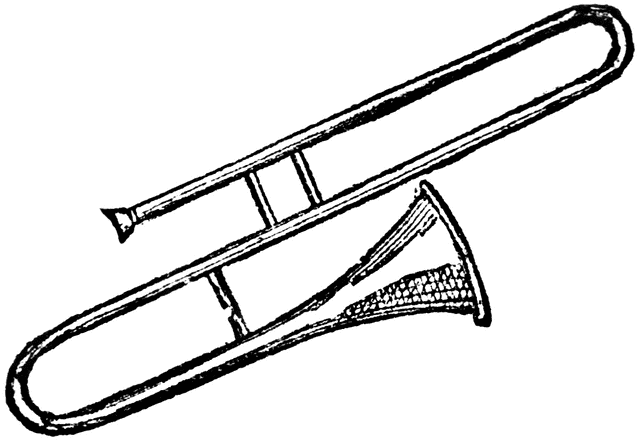 640x440 Trombone Clipart Etc
