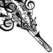 170x170 Trombone Clip Art