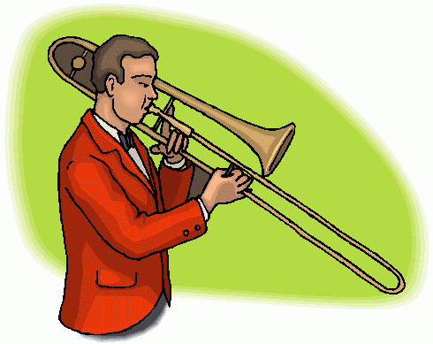490x389 Trombone Clipart