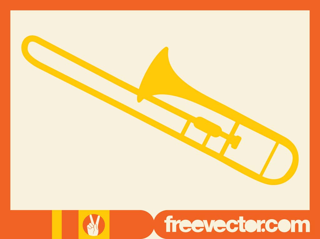 1024x765 Trombone Vector Free Vectors Ui Download