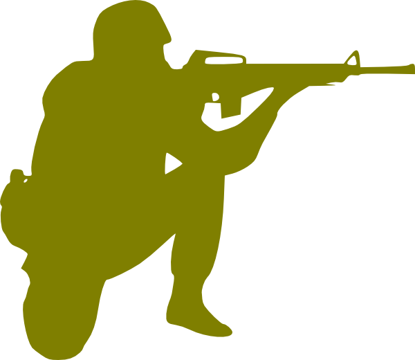 600x520 Military Soldier Clipart