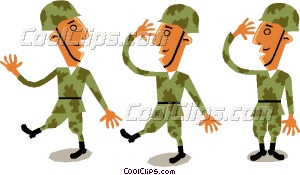 300x175 Troops Vector Clip Art