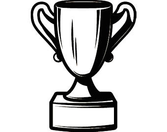 340x270 Award Trophy Svg Etsy