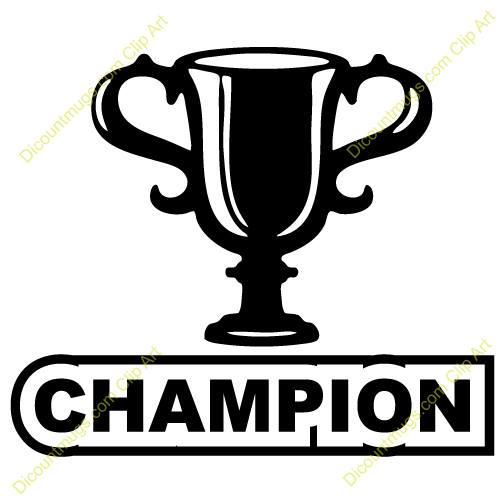 500x500 Trophy Clipart Championship Trophy