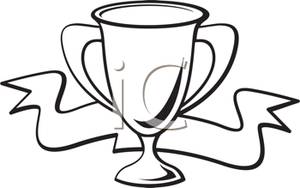 300x188 Ribbon And Trophy Cup
