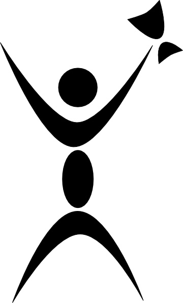 360x596 Player Holding Trophy Clip Art Free Vector In Open Office Drawing