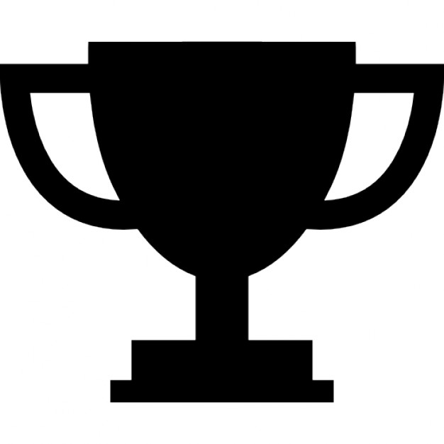 626x626 Silhouette Clipart Trophy