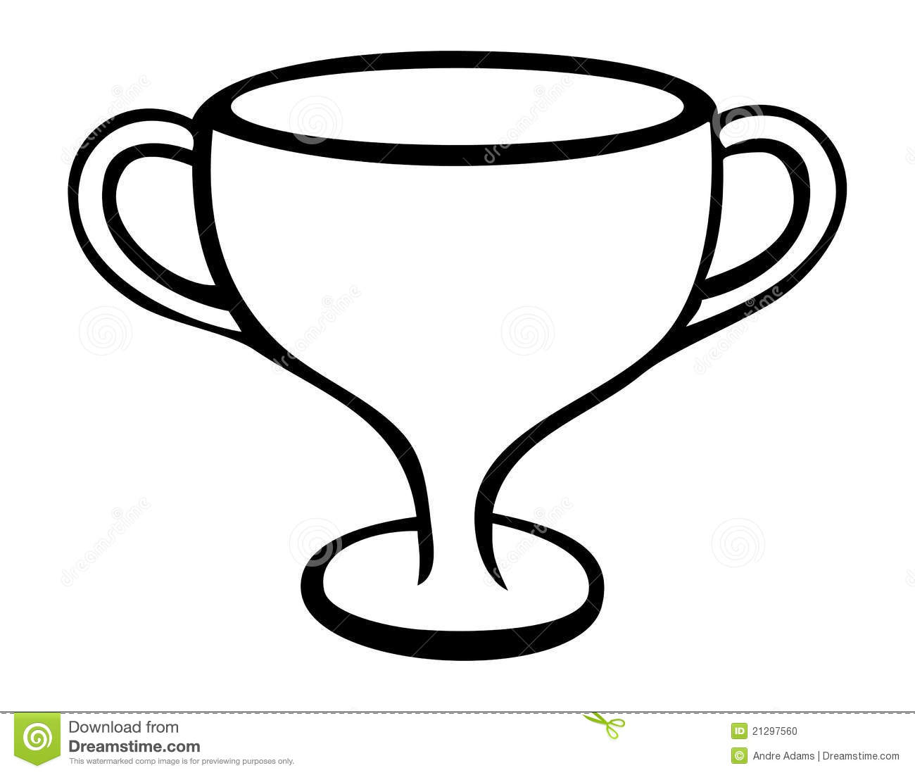 1300x1101 Trophy Clipart Outline