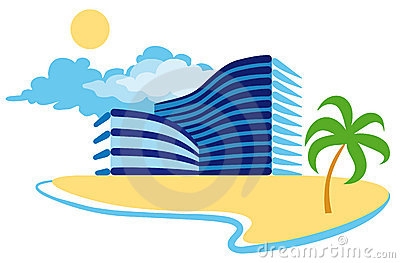 400x263 Clip Art Tropical Beach Resorts Cliparts
