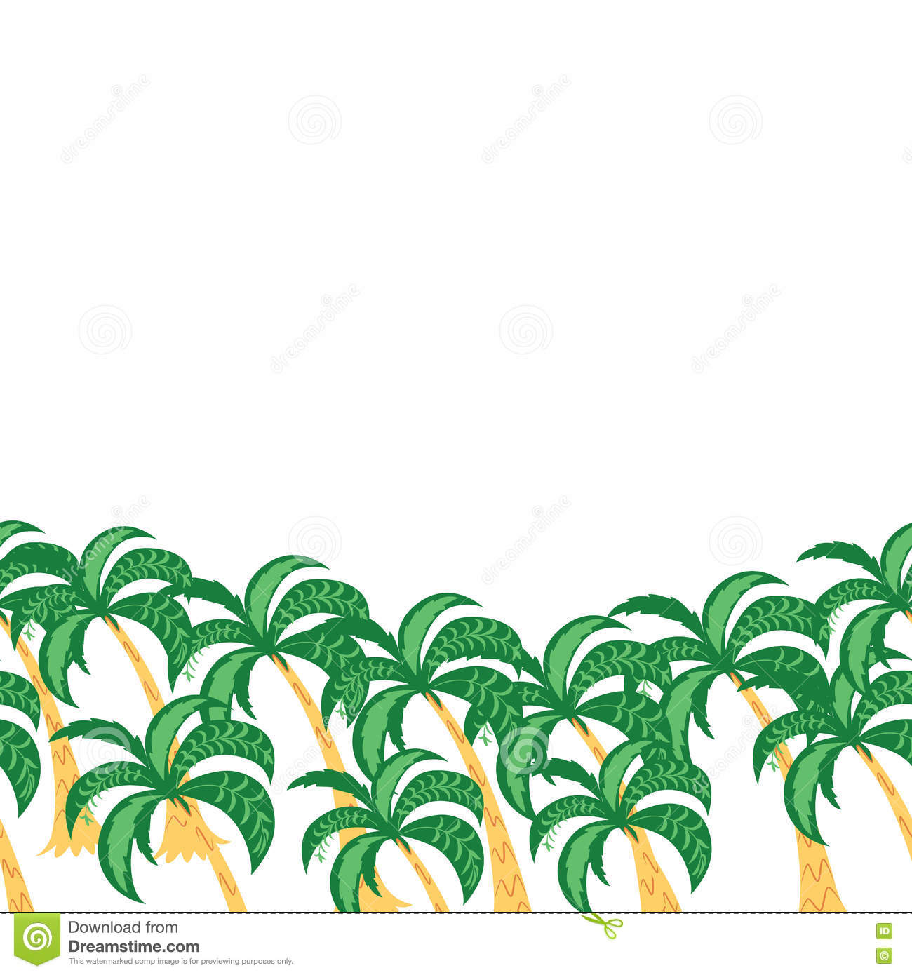 1300x1390 Palm Tree Clipart Border