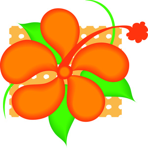 300x300 Tropical Flower Clipart Clipart Panda