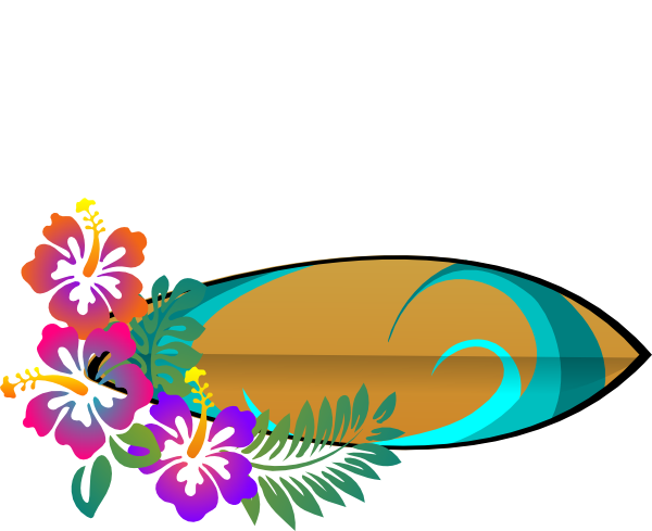 600x489 Tropical Free Hawaiian Clip Art Flower Luau 2