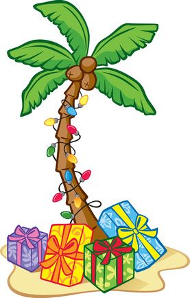 277x434 Tropics Clipart Christmas Tree