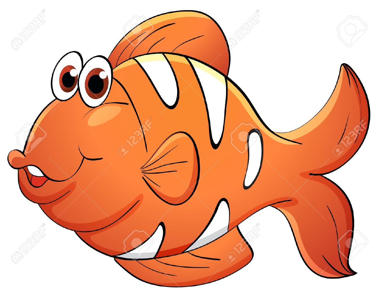 1300x1023 Illustration Of A Tropical Fish Royalty Free Cliparts, Vectors