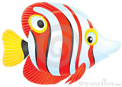 400x288 Tropical Fish Clip Art