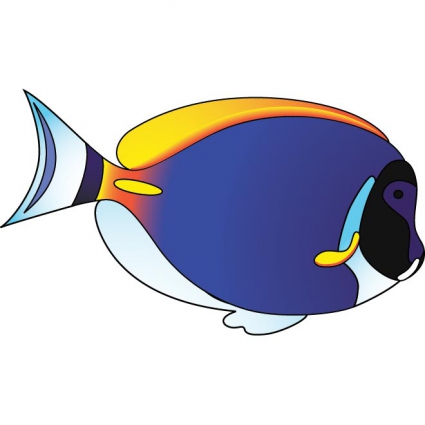 425x425 Best Tropical Fish Clipart