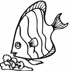 236x244 Tropical Fish Coloring Pages With Tropical Fish Coloring Pages