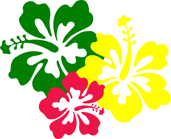 600x488 Yellow Flower Clipart Tropical Flower