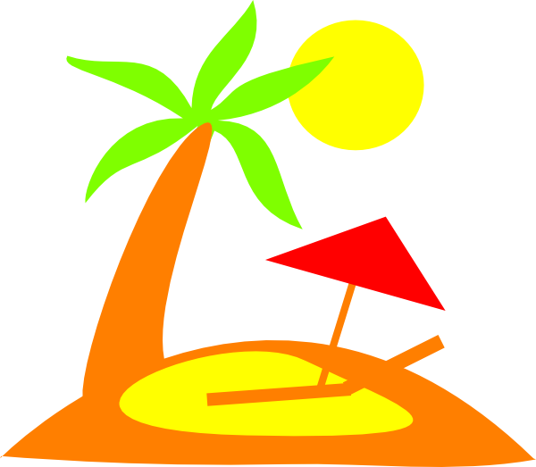 600x523 Island Clip Art