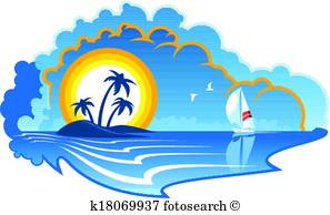 297x194 Tropical Island Clip Art Illustrations. 18,538 Tropical Island