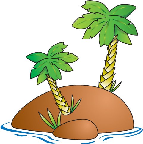 481x485 Tropical Island Clipart Free Images 2