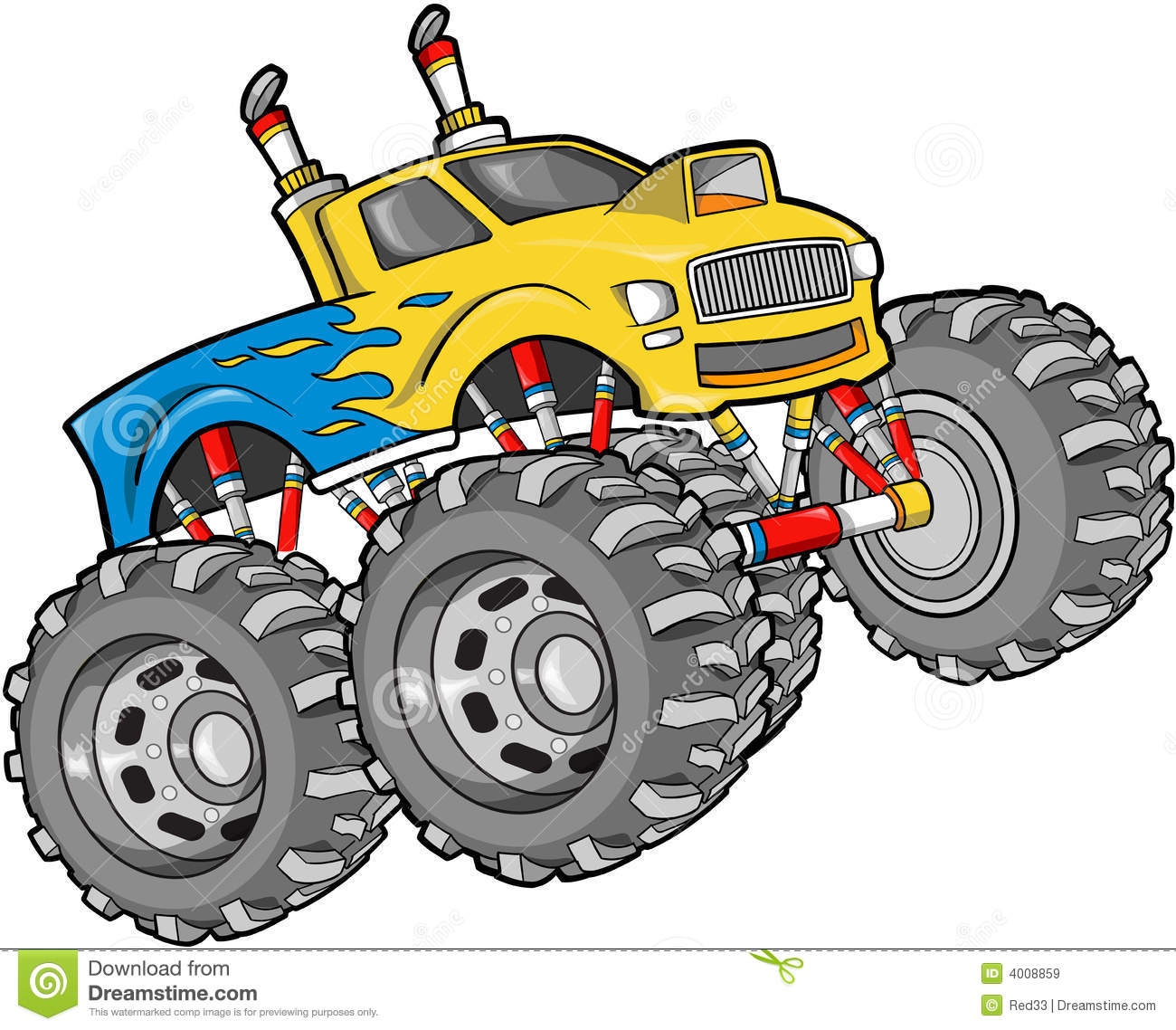 1300x1138 Top 75 Monster Truck Clip Art