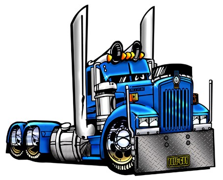 454x367 Semi Truck Clipart Free Images Image