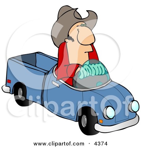 450x470 Cowboy Clip Art Truck Cliparts
