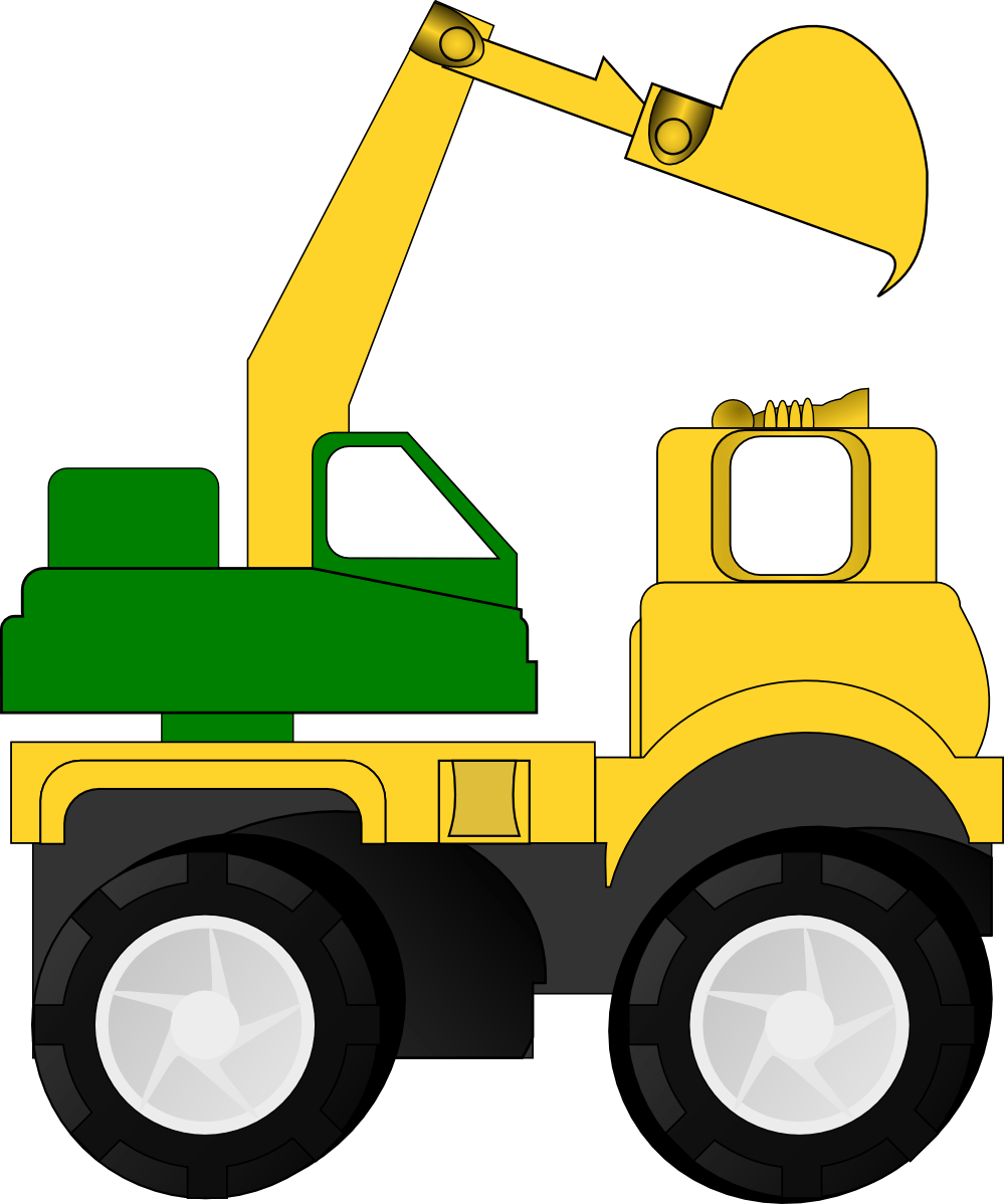 999x1198 Crane Truck Cliparts