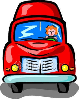 280x350 Truck Driver Clipart