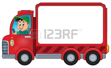 450x276 Clipart Truck Driver