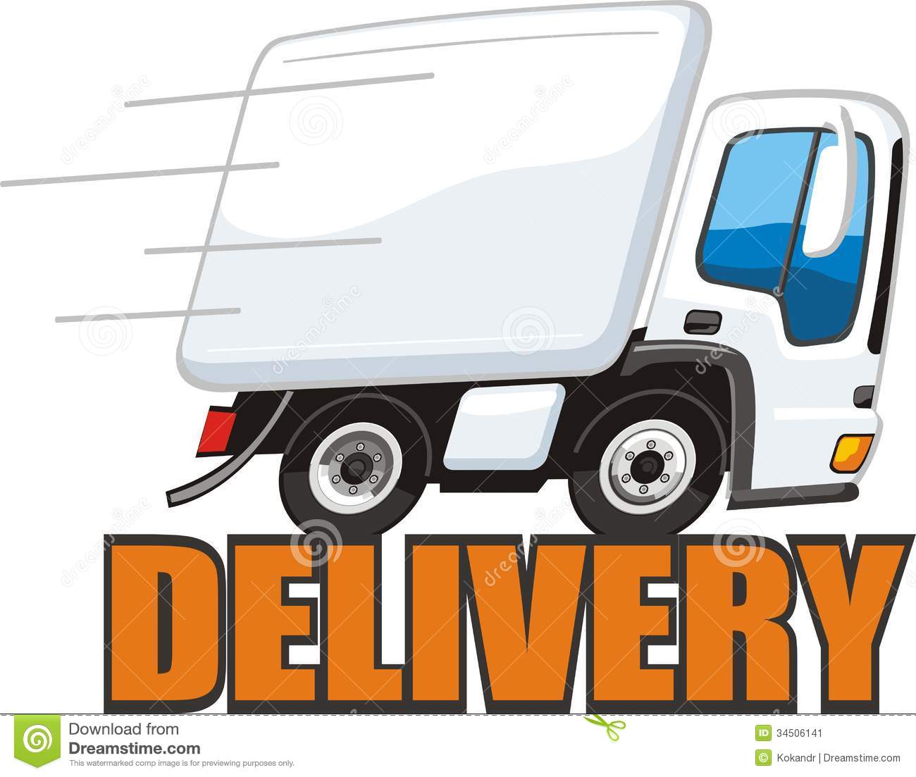 1300x1103 Delivery Driver Clipart