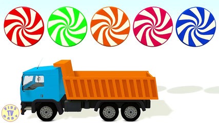 427x240 Learn Colors With 3d Candy Truck For Kids Toddlers Babies
