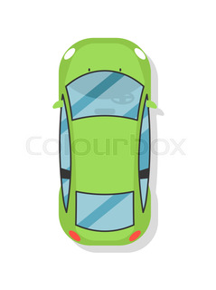 239x320 Top View Pick Up Truck Icon. Comfortable Auto Vehicle, People City