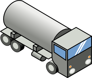 300x254 Gas Truck Clip Art