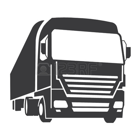 450x450 Truck Icon Stock Vector