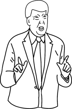 232x350 Donald Trump Clip Art By Fun Creatives Teachers Pay Teachers