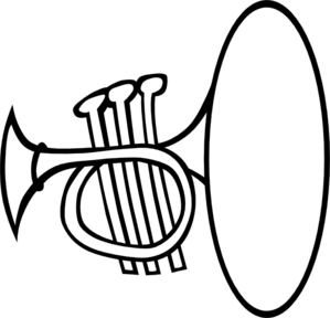 299x288 Silly Trumpet Vector
