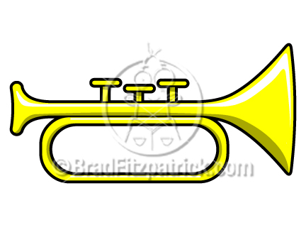432x324 Trumpet Clip Art Clipart Panda
