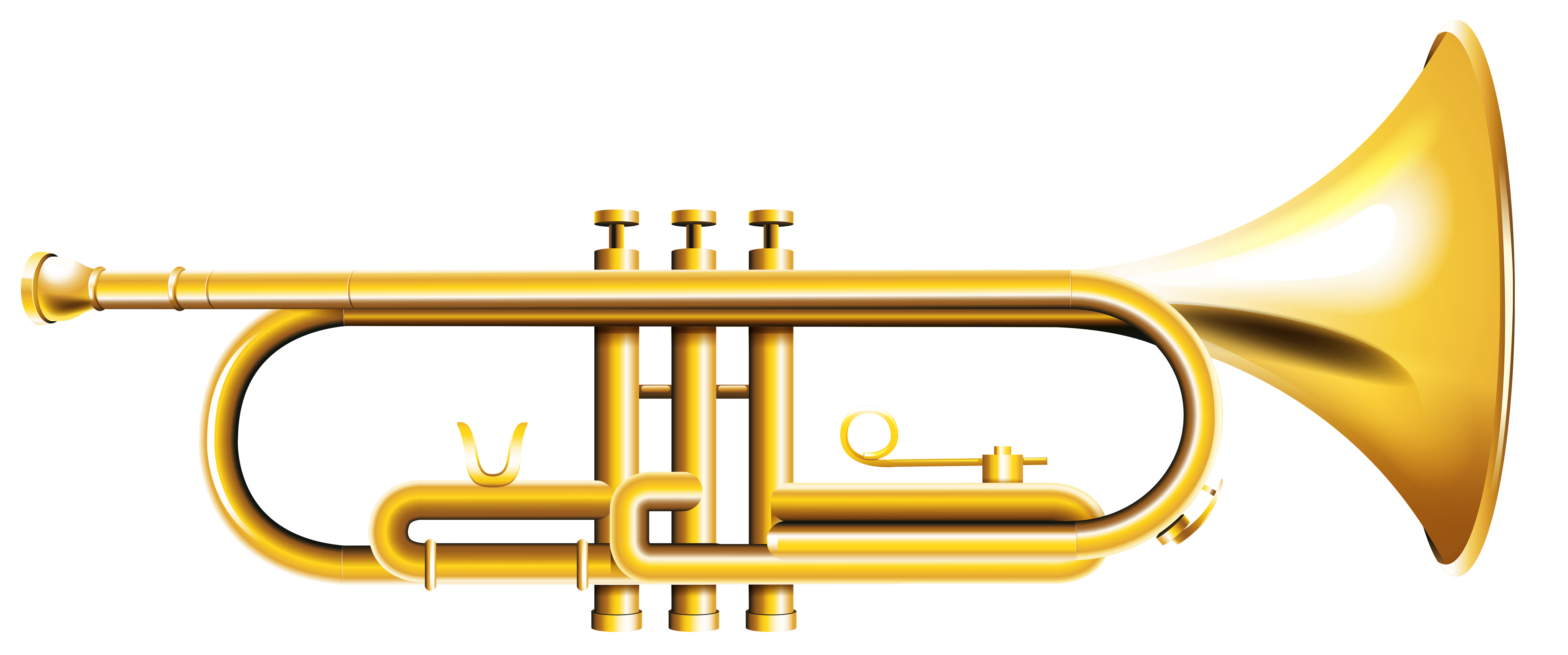 5106x2134 Trumpet Transparent Png Clipartu200b Gallery Yopriceville
