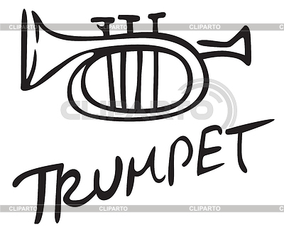 400x320 Trumpet Clip Art