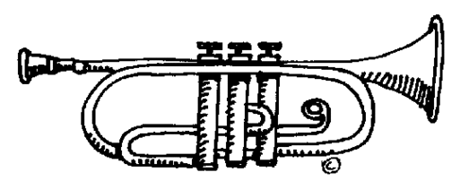 523x202 Trumpet Clip Art