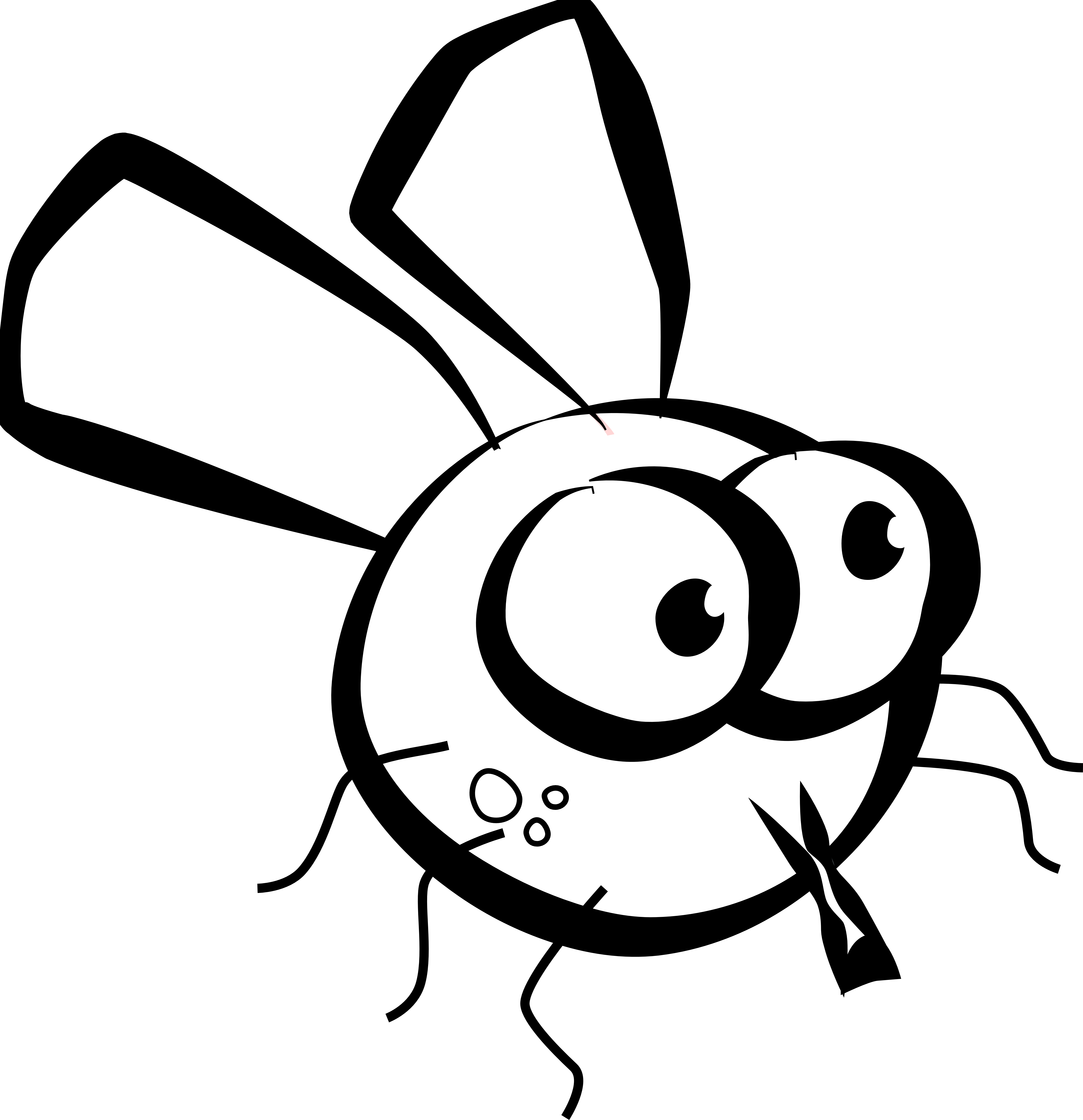 5555x5746 Cartoon Picture Of A Fly