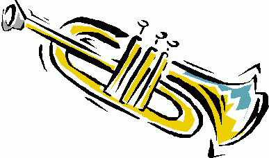 387x228 Trumpet Clip Art Free Clipart Images 6