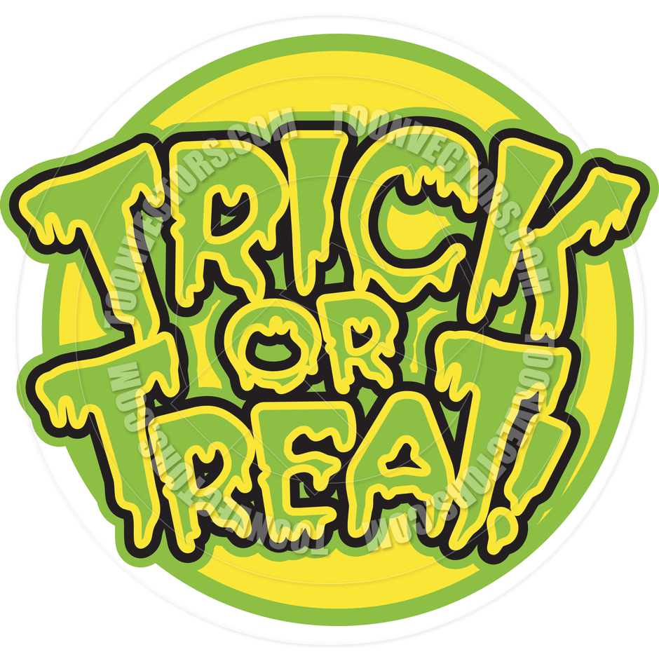 940x940 Trick Or Treat Word Clipart