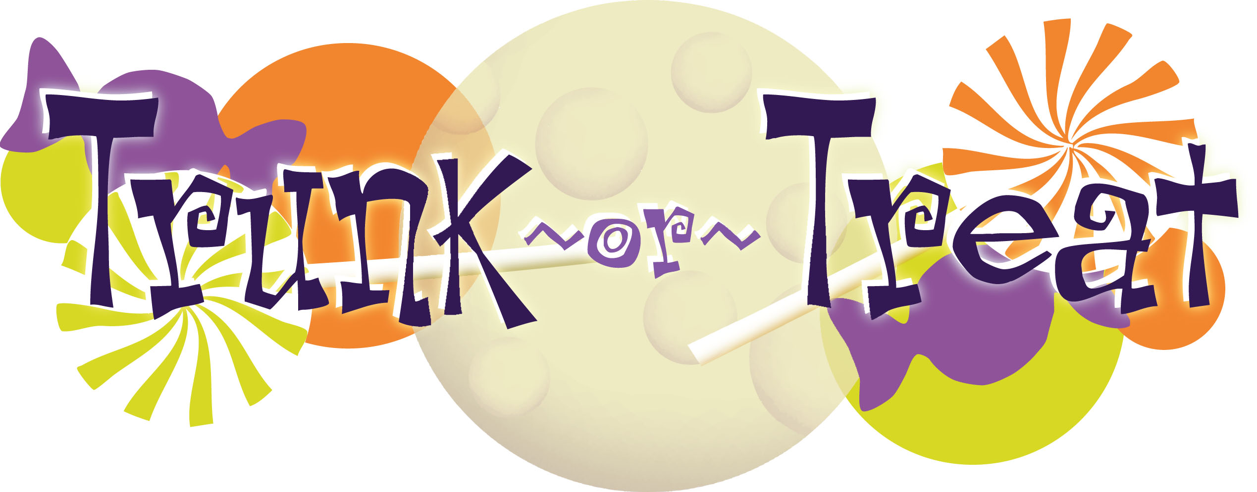 2538x994 Trunk Or Treat Clipart 12