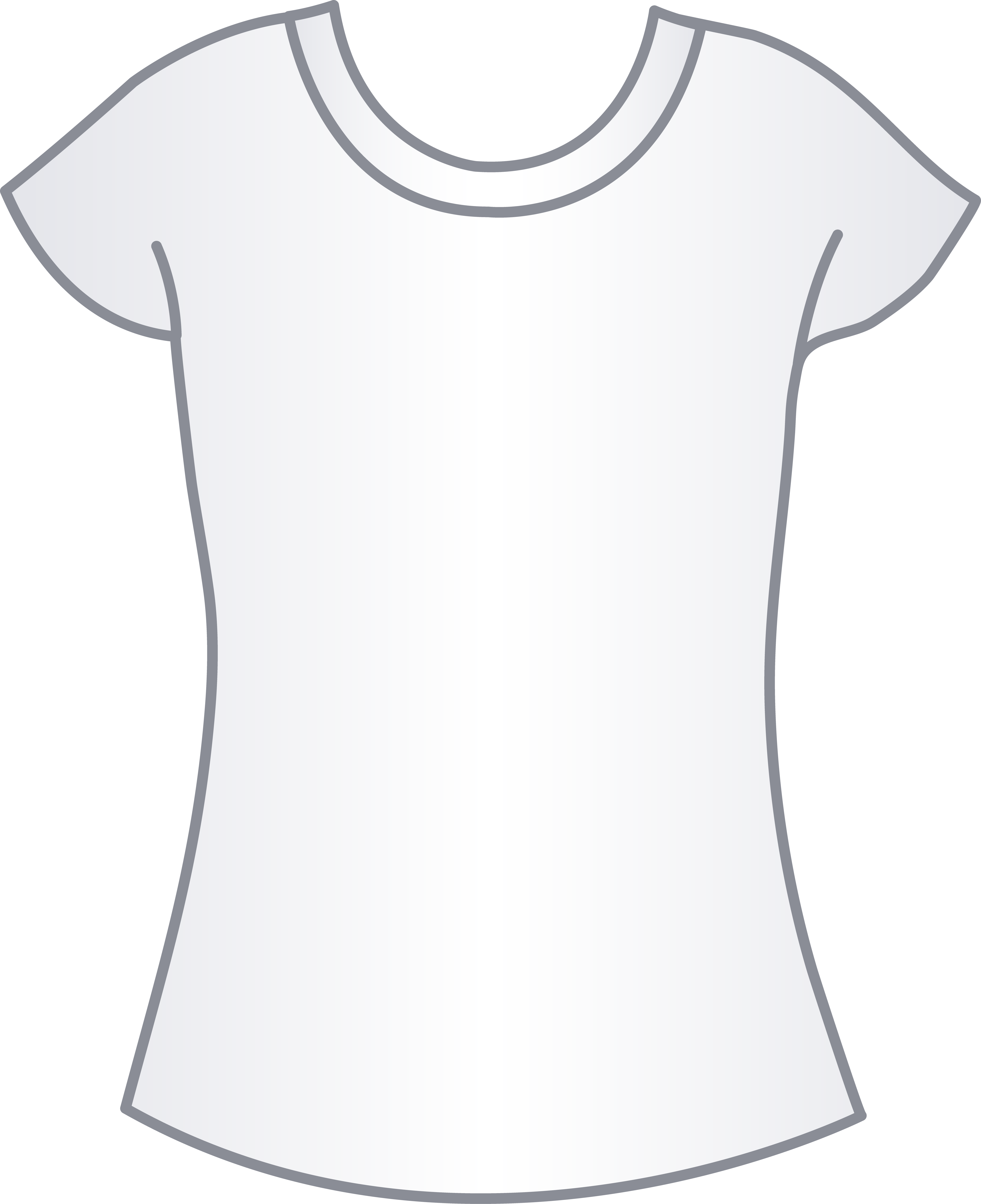 5785x7098 Womens White T Shirt Template
