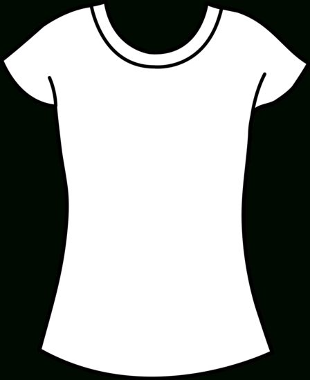448x550 Women's T Shirt Template Template Idea