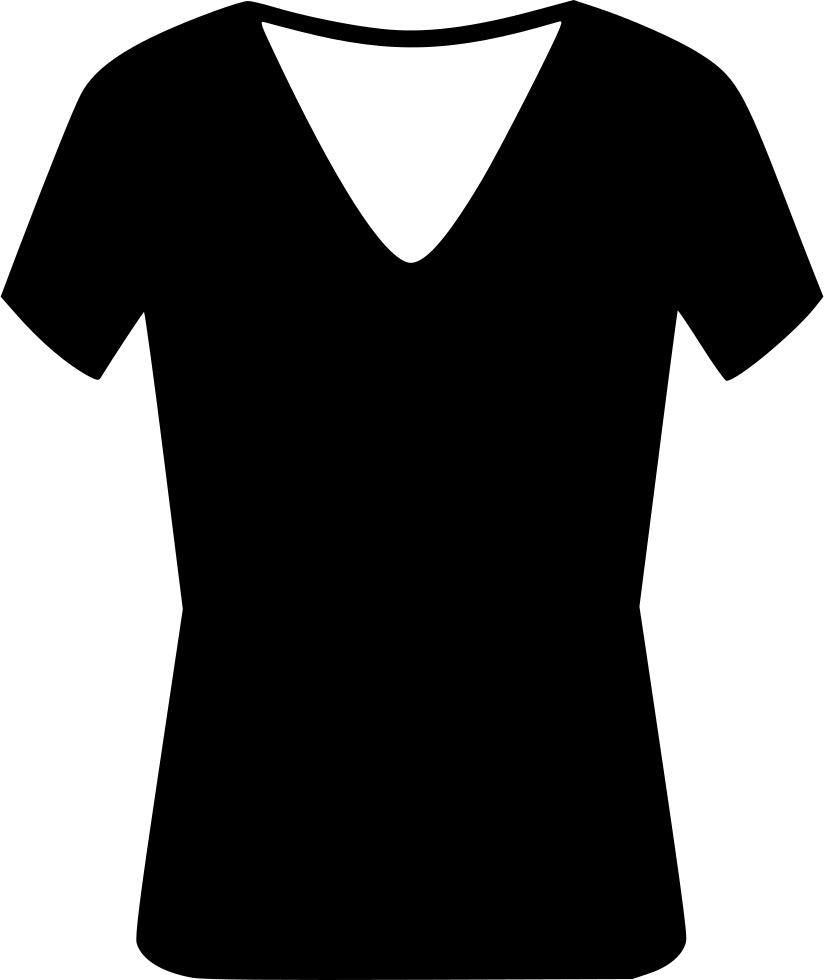 824x980 Vneck T Shirt Svg Png Icon Free Download ( 472753
