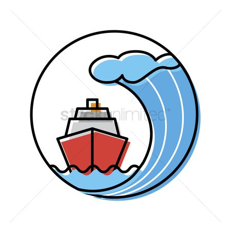 450x450 Free Tsunami Stock Vectors Stockunlimited